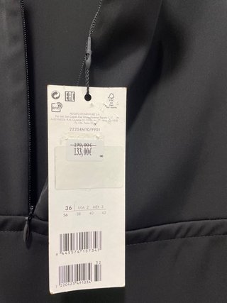 Camisola Adolfo Dominguez Talla 36 Negra