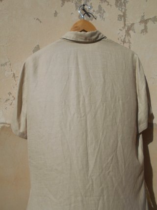 Camisa Burberrys Beige Talla L