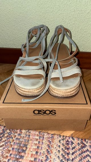 Sandalias ASOS plataforma cuña