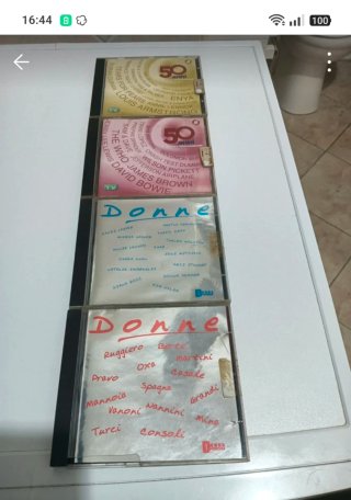 CD Compilation Donne &  Anni 50/60