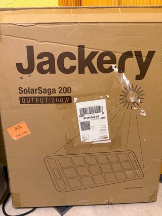 Panel Solar Portátil Jackery SolarSaga 200W