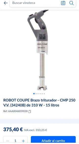 Batidora industrial Robot Coupe CMP 250 V.V.
