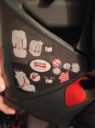 Silla Coche Britax Evolva 9-36 kg