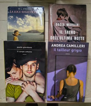 Lotto 4 Libri Romanzi