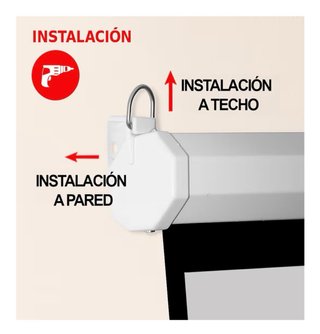 Pantalla Proyector 72 pulgadas, plegable