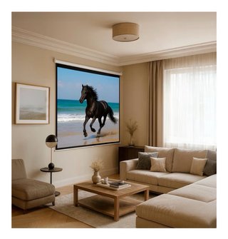 Pantalla Proyector 72 pulgadas, plegable