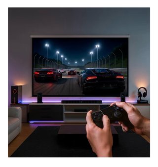 Pantalla Proyector 72 pulgadas, plegable