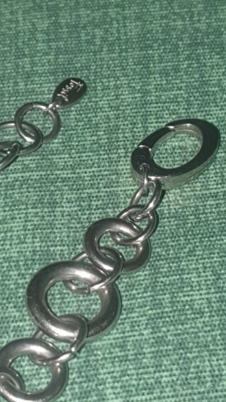 Pulsera Fossil Aro Plata