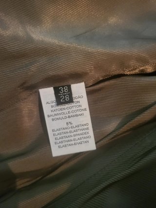 Traje chaqueta mujer Massimo Dutti color visón.