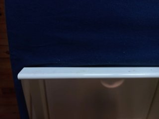 Espejo de baño plateado