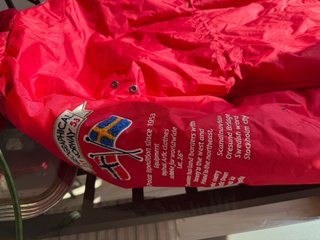 Abrigo Geographical Norway Rojo con Capucha