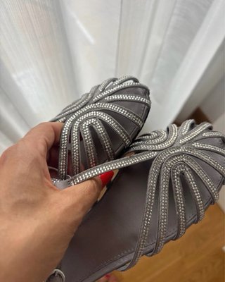 Sandalias Zara Brillantes Talla 37