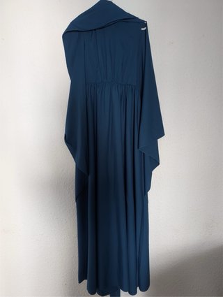 Vestido Shein azul fiesta largo Talla M