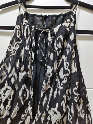 Vestido Largo Zara Estampado