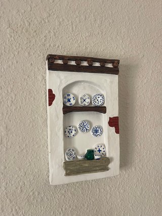 Hornacina Decorativa Vintage Cerámica