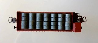 Lima 2812 carro Merci FS a sponde basse H0 vintage