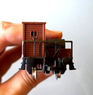 Lima 2812 carro Merci FS a sponde basse H0 vintage