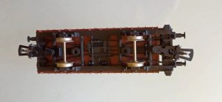 Lima 2812 carro Merci FS a sponde basse H0 vintage
