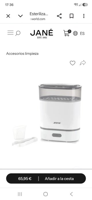 Esterilizador Jané