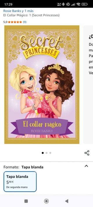Princesas secretas 1.El collar mágico