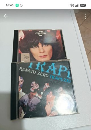 CD Renato Zero Trapezio ed. Ero Zero