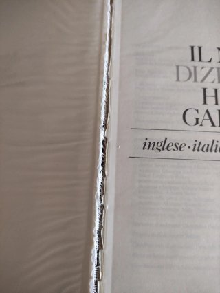 Il Nuovo Dizionario: Hazon Garzanti/Inglese Ita...
