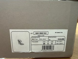 Sandalias Hoss Intropia Beige (1 solo uso)