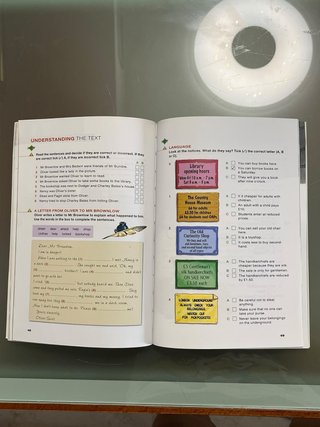 Libro para aprender inglés con preguntas