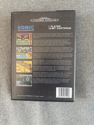 Sonic the Hedgehog Mega Drive Sega