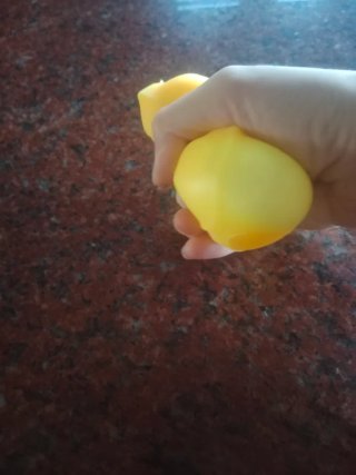 Squishy queso amarillo