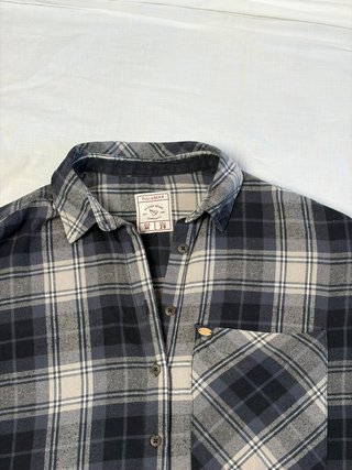 Camisa franela Pull&Bear, cuadros - Talla M