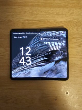 Google Pixel Fold Negro Reacondicionado