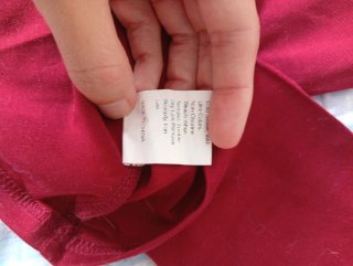 Camiseta Shein Roja Manga Larga