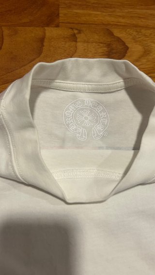 Camiseta Chrome Hearts Blanca Manga Larga