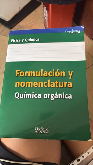 Cuad oxford fis y quim for organica