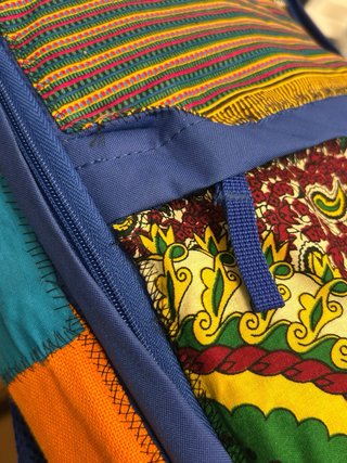 Mochila Patchwork Multicolor XII