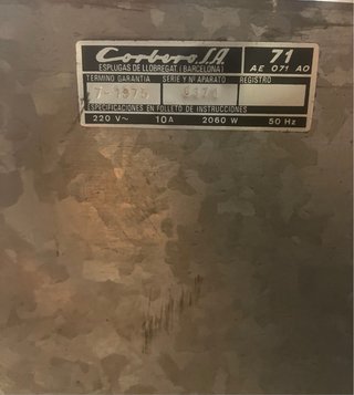 Horno Corbero H71 Vintage