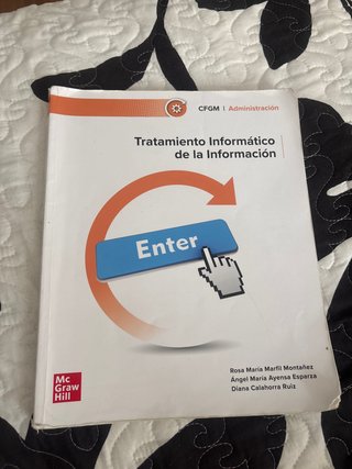 Tratamiento informático de la información, CFGM...