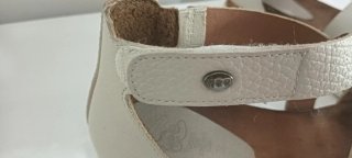 E129-Sandalias Hee Piel Hueso
