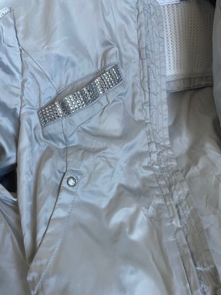 Giubbotto bambina con strass
