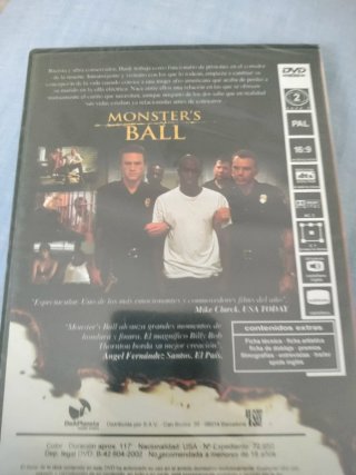 DVD Monster's Ball - Drama (Español)