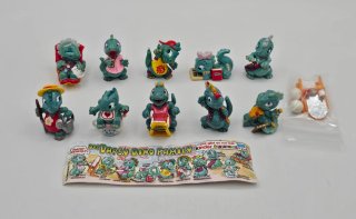 Kinder Dapsy Dino Family 1977 Serie Completa