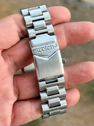 Orologio Swatch Acciaio Cronografo