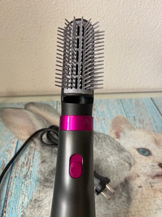Secador de pelo Hair Dryer negro y rosa modelo A6