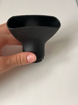 Secador de pelo Hair Dryer negro y rosa modelo A6
