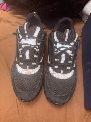 Zapatillas Dior B22 Negras y Blancas