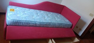Letto singolo ad angolo