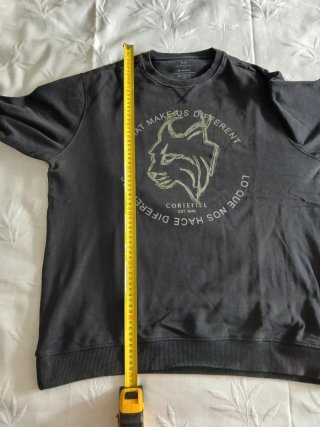 Sudadera Cortefiel Estampada Talla XL