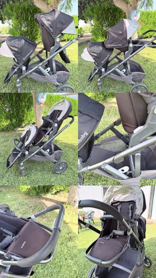 Carro Doble Uppababy Vista + Maxi-Cosi