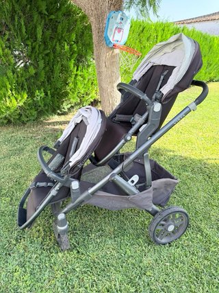 Carro Doble Uppababy Vista + Maxi-Cosi